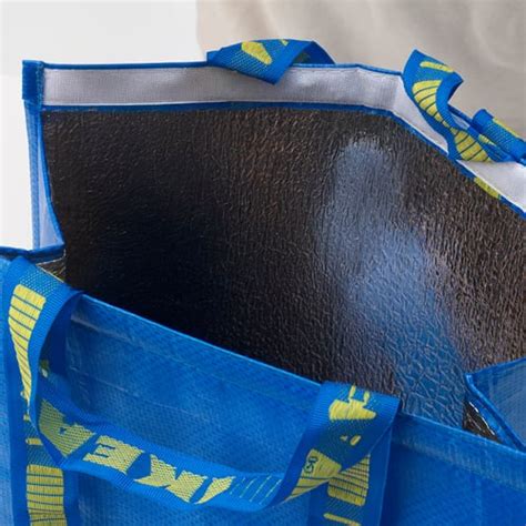 FRAKTA cool bag, blue, 38x40 cm (15x15 ¾") - IKEA