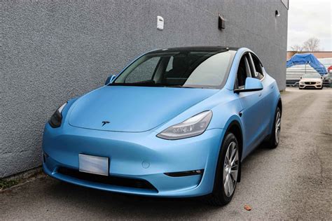 Tesla Model Y Matte Metallic Blue | Twiisted Wrap