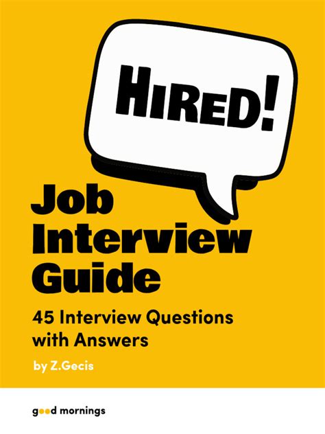Job Interview Guide 的图像结果