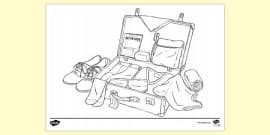 WW2 Colouring Page - Colouring Resources (teacher made)