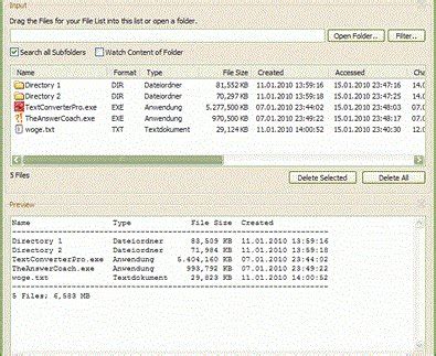 Filelist CreateAccount 的图像结果