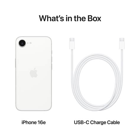 Buy iPhone 16e 256GB White Online in India | iPlanet
