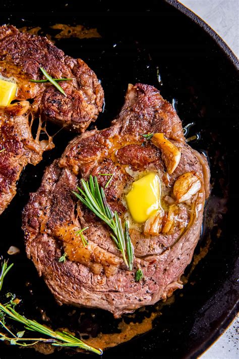 Pan Seared Ribeye - Spoonful of Flavor
