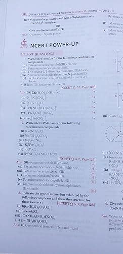 Oswaal CBSE Xcellence 95+ Chemistry Class 12 By Bharat Panchal ...