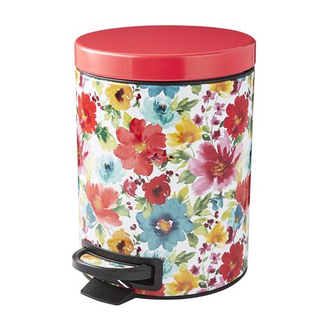 Buy The Pioneer Woman Breezy Blossom Stainless Steel Round Bathroom ...