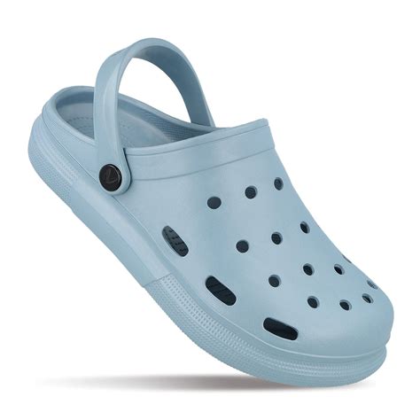 Walkaroo Mens Clogs - WC4843 Aqua Blue – Walkaroo Footwear