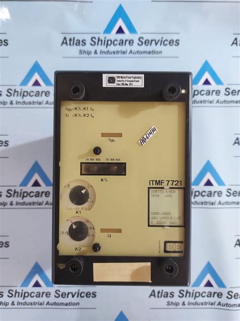 CEE RELAY ITMF 7721 MOTOR PROTECTION ITMF 7721 B/8530 – Atlas Shipcare ...