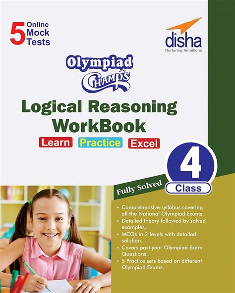 Olympiad Champs logical reasoning class-4 with 5 mock Online Olympiad ...