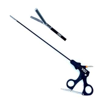 VSC Laparoscopic Debakey Grasping Forceps 5mm Qty.1 Bulldog Clip ...