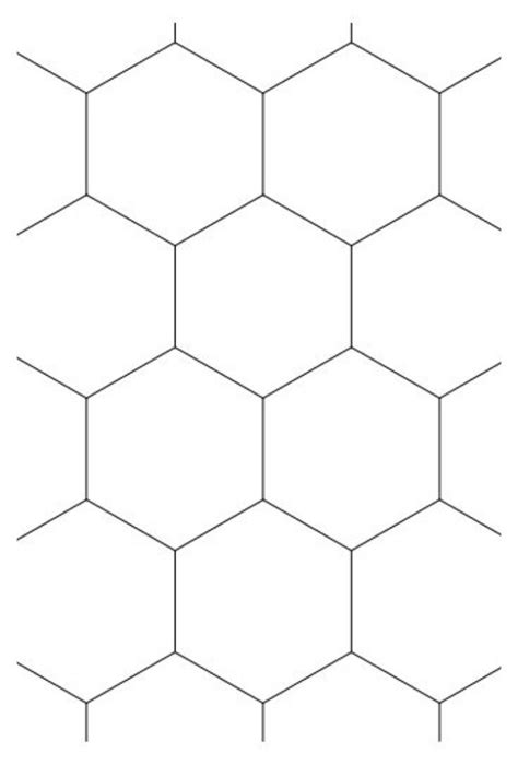 Image result for Hexagonal Graph Paper Template