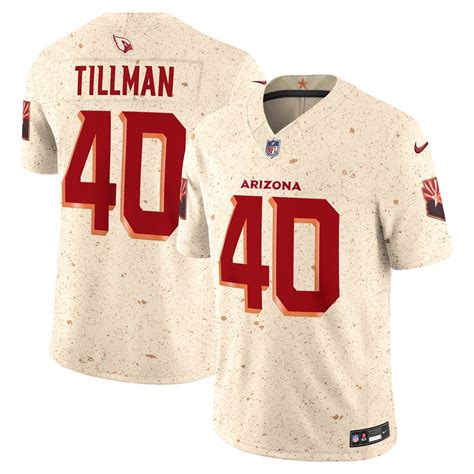 Men's Nike Pat Tillman Natural Arizona Cardinals 2025 Rivalries ...