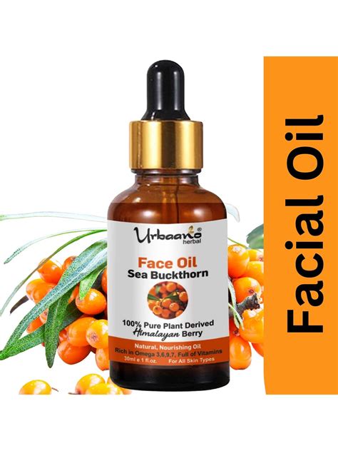 Buy Urbaano Herbal Radiant Glow Sea Buckthorn Face Oil 30 Ml - Massage Oils for Unisex 22896556 ...