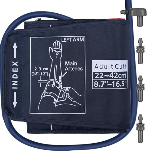 Brassard de pression artérielle extra large, 22-42 cm BP brassard pour ...