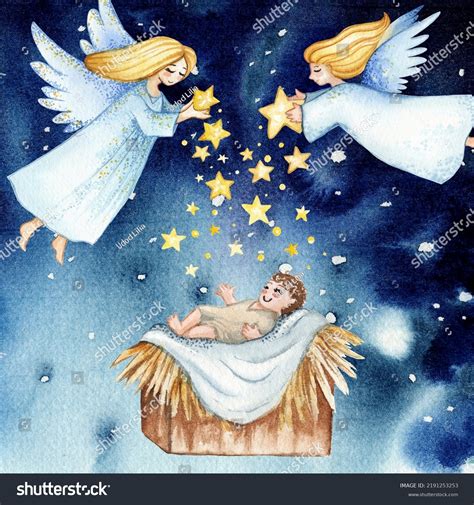 Infant Jesus With Angels