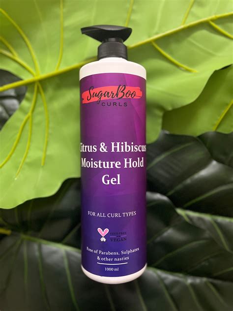 Citrus & Hibiscus Moisture Hold Gel (1000 ml) – SugarBoo Curls