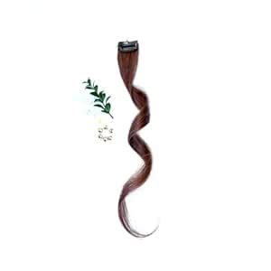 Women's Real Original Human Hair | Colour Streak Hair Extensions Clip ...