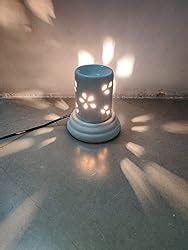 India Meets India Ceramic Aroma Electric Diffuser w/ 10 ML Lavender Oil ...