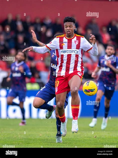 February 8, 2025, Vila Das Aves, Guimaraes, Portugal: JOHN MERCADO from ...