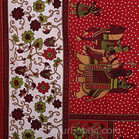 Beautiful Multicolor 4 Bedsheet + 8 Pillow Covers Set – JaipurFabric®