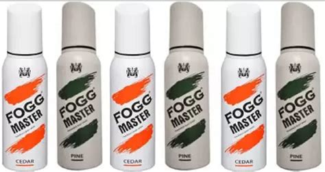 Buy FOGG 3 Master Cedar and 3 Pine Fragrance Body Spray 120ML Each ...