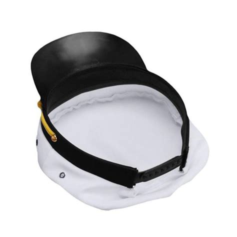 Buy Men Women Navy Captain Hat Yacht Boat Ship Sailor Cap Party ...