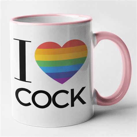 Novelty Gay / LGBT I Love Mugs I Love COCK - Etsy.de