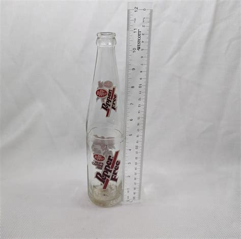 Vintage 1983 Dr Pepper Glass Bottle, 16 Oz Pepper Free Doctor Pepper ...