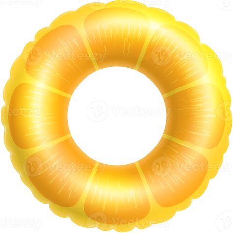 Orange Swimming Pool Float Ring 9687790 PNG