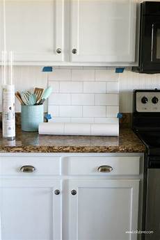 Faux Subway Tile Backsplash by Faux Subway Tile Backsplash Wallpaper Faux Subway Tile Backsplash