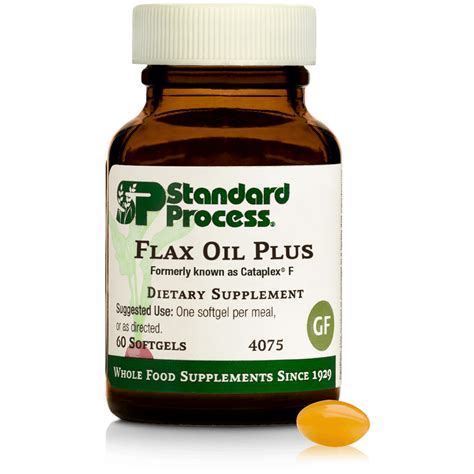 Standard Process Flax Oil Plus formerly Cataplex F Product Review – Tuscola Pain and Wellness Center