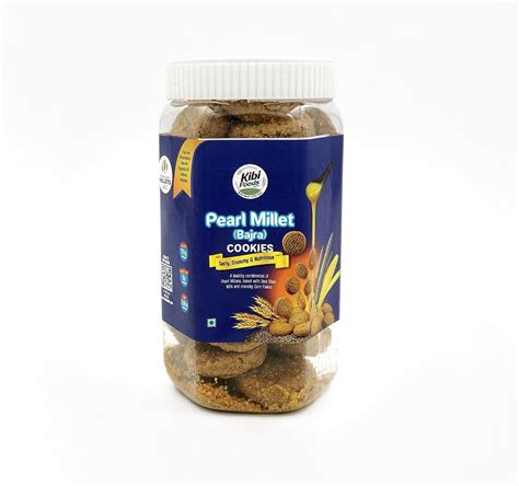 Kibi Foods Time Snacks - Pearl Millet (Bajra) Cookies made In indian ...