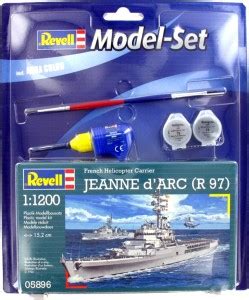 Revell Jeanne d'Arc (R97) 1:1200 Scale Assembly Model Kit - Jeanne d ...