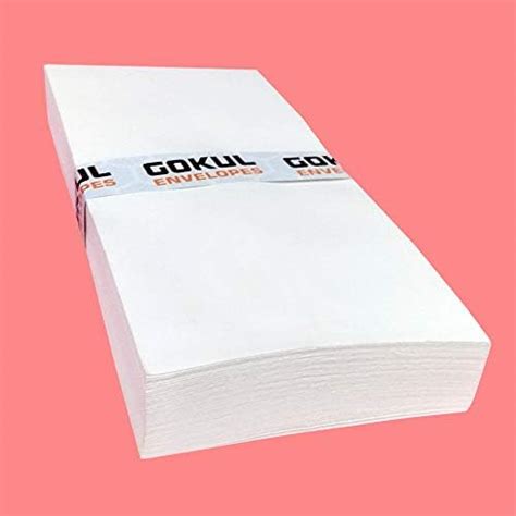 AccuPrints Envelope White Cheque Size envelope | Thickness - 100 gsm ...