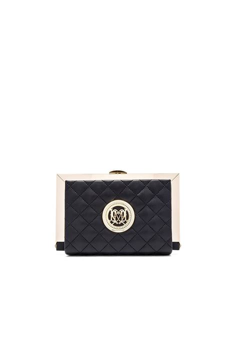 Love Moschino Box Clutch in Black | REVOLVE