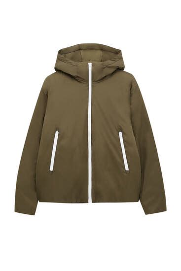 Salida hacia poco claro camino chaquetones de pull and bear irregular ...