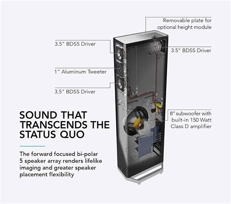 Definitive Technology BP9020 Bipolar Floorstanding Speaker Price in ...