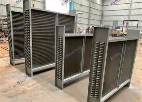 Fin & Tube Heat Exchanger Coils - Copper Fins AHU Cooling Coil ...