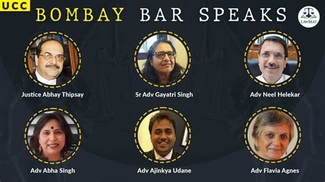 Bombay Bar Speaks: Uniform Civil Code