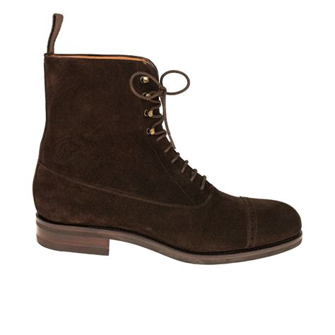 Brown Suede Leather Lace Up Military Boot for Men ⭐⭐⭐⭐⭐ – The Royale ...