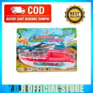 Jual New Mainan Anak Fire Jet Speed Boat Perahu Kapal Laut Bisa Jalan ...