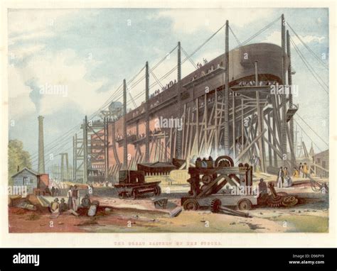 Great eastern ship construction hi-res stock photography and images - Alamy