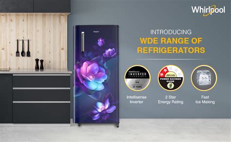 Whirlpool 184 L 2 Star Direct-Cool Single Door Refrigerator (205 WDE ...