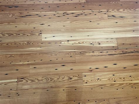 Naily Grade Select Antique Heart Pine Flooring - Southend Reclaimed