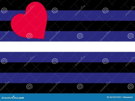 Glossy Glass Leather Pride Flag Stock Illustration - Illustration of ...