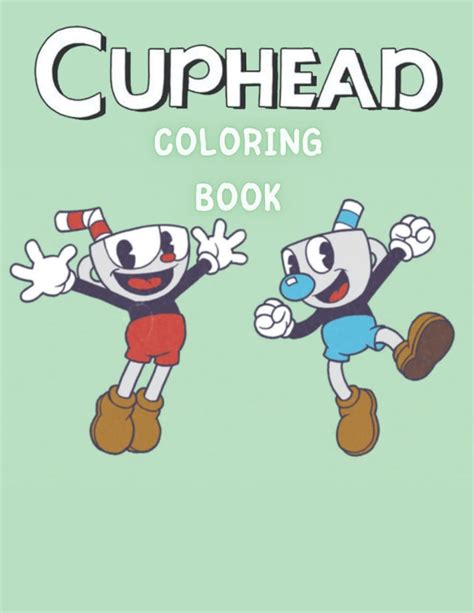 Buy Cuphëad: Adults and Kids Coloring Book, Witty Hobby and Stress ...