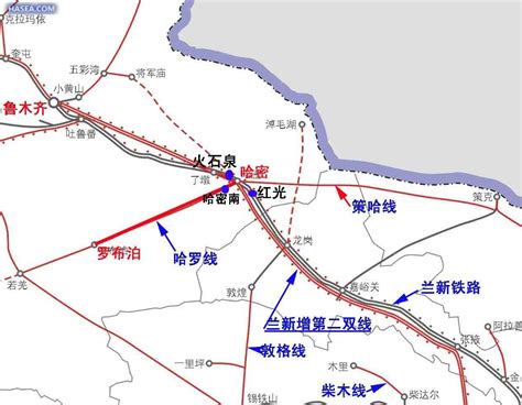 哈密地区在中国地图的哪个位置?-