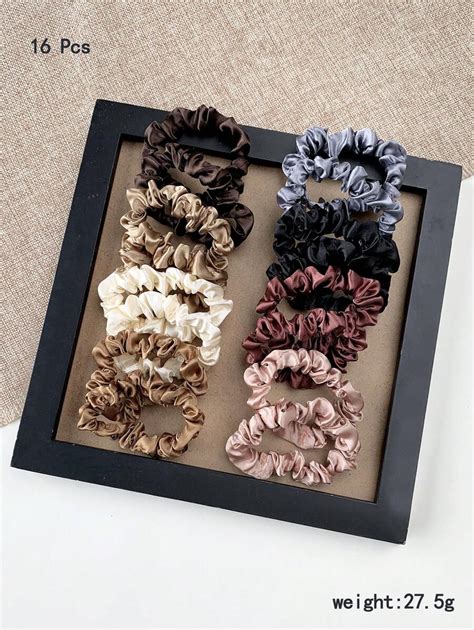 79pcs/Set Hair Accessories Including Hair Ties, Shrimp Hair Clips, And ...