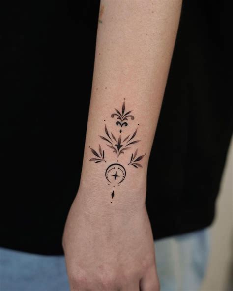 Outside wrist tattoo - Bronctattooaus.com