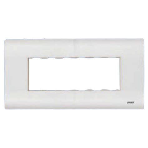 Buy Orbit Express Modular Series Wooden Box Cover Plate 6 Module White ...