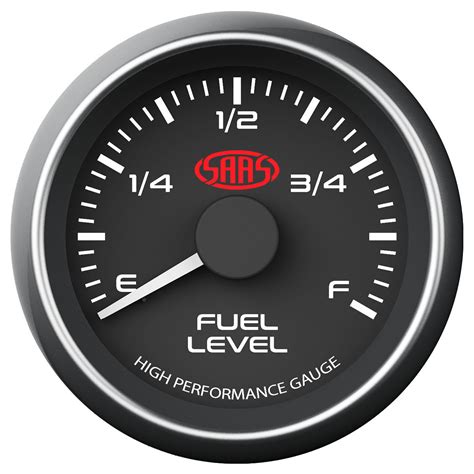Genuine SAAS SG31006 SG-FL52B Fuel Level Gauge & Sender Unit 52mm Black ...